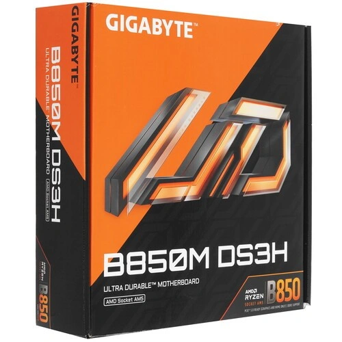 Материнская плата Gigabyte B850M DS3H документация, задняя планка