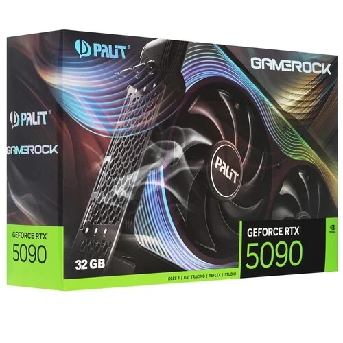 Видеокарта Palit (NE75090019R5-GB2020G) GeForce RTX 5090 32GB GAMEROCK