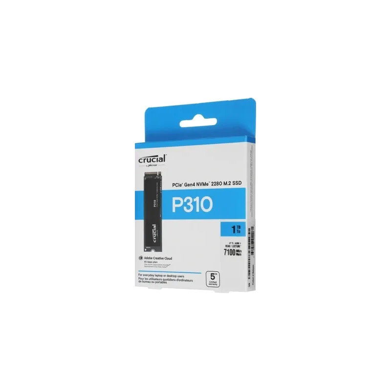 Твердотельный накопитель CRUCIAL 1000 Gb P310 (CT1000P310SSD8)