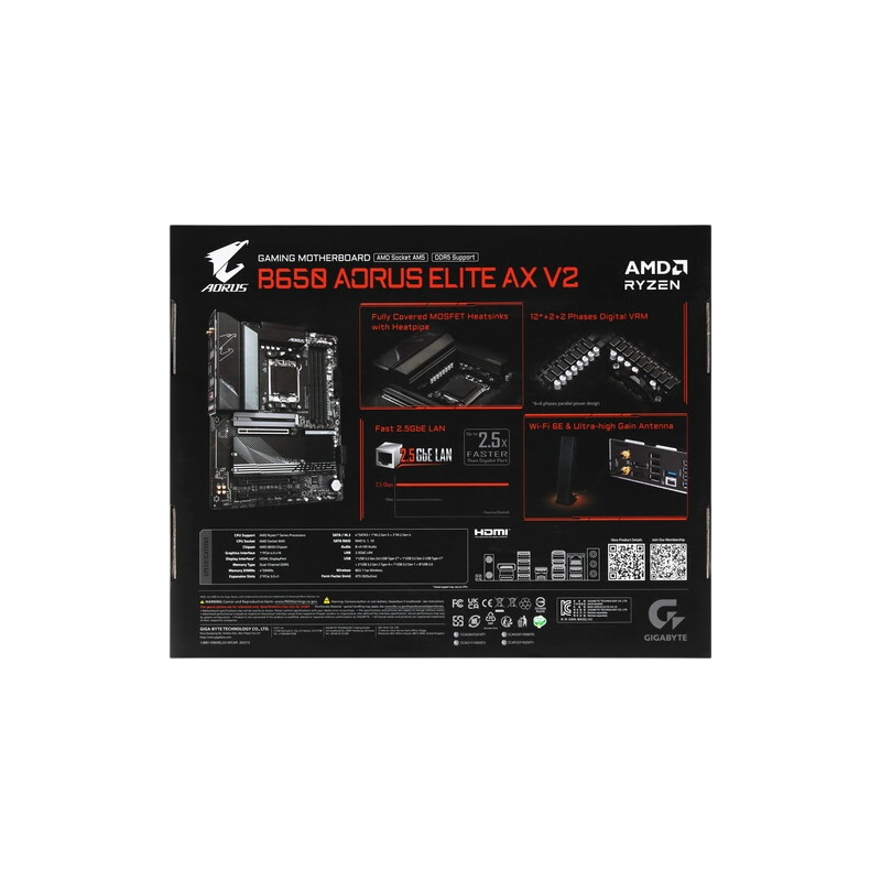 Материнская плата Gigabyte B650 AORUS ELITE AX V2