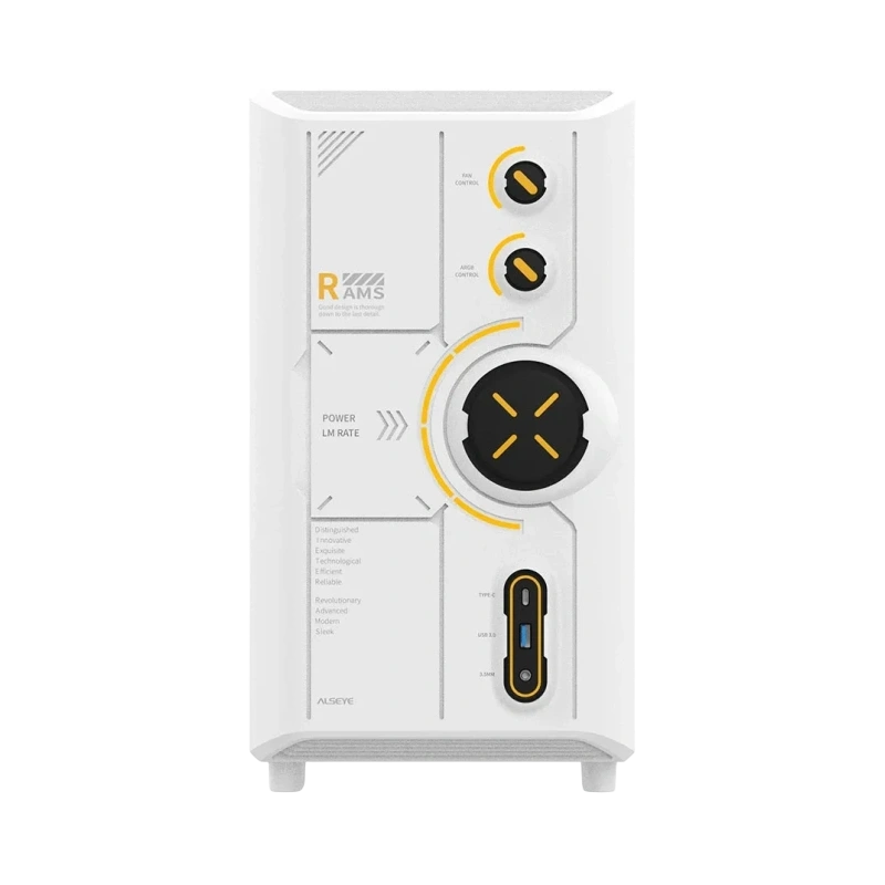 Компьютерный корпус ALSEYE RAMS 2.0 240-W White (AS.07.0214)