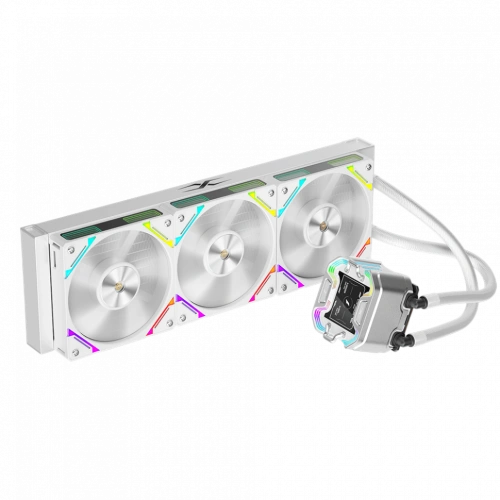 Система жидкостного охлаждения для процессора 1STPLAYER X-360 ARGB White (X-360-WH)