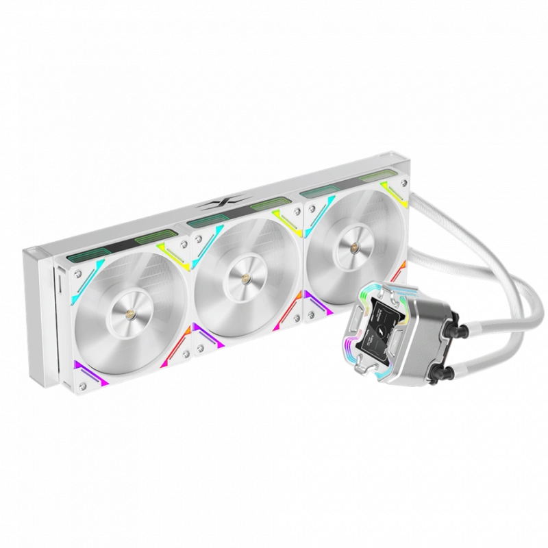 Система жидкостного охлаждения для процессора 1STPLAYER X-360 ARGB White (X-360-WH)