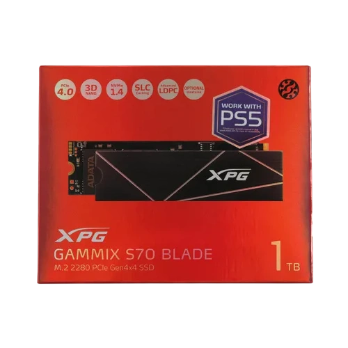 Твердотельный накопитель ADATA XPG 1000 Gb XPG GAMMIX S70 BLADE (AGAMMIXS70B-1T-CS)