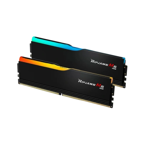Оперативная память 64 Gb 6000 MHz G.Skill RIPJAWS M5 RGB Black (F5-6000J3040G32GX2-RM5RK)