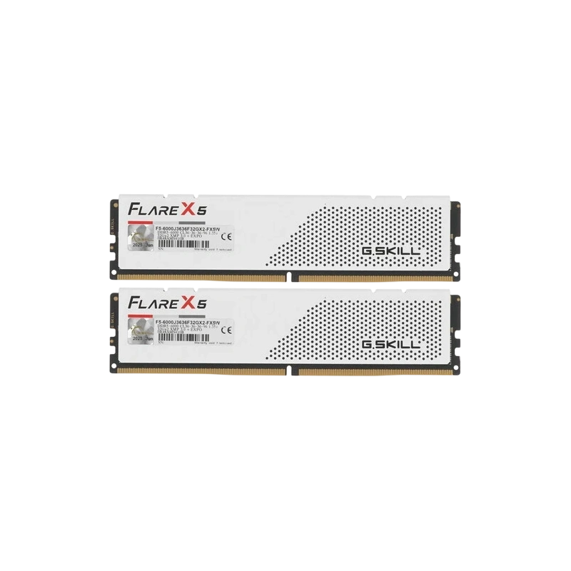 Оперативная память 64 Gb 6000 MHz G.Skill FLARE X5 White (F5-6000J3636F32GX2-FX5W)