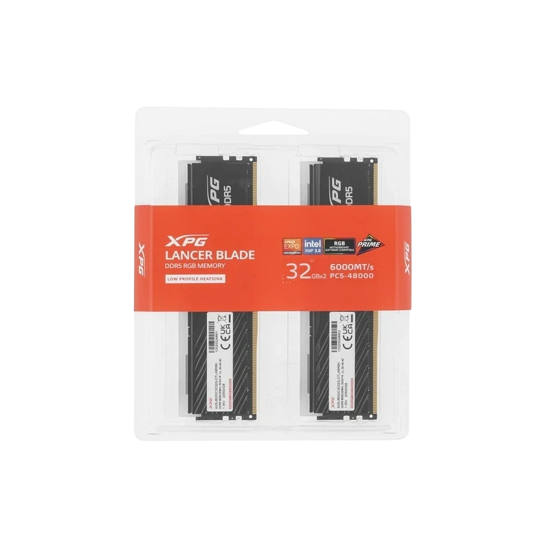 Оперативная память 64 Gb 6000 MHz ADATA XPG LANCER Blade RGB (AX5U6000C3032G-DTLABRBK)