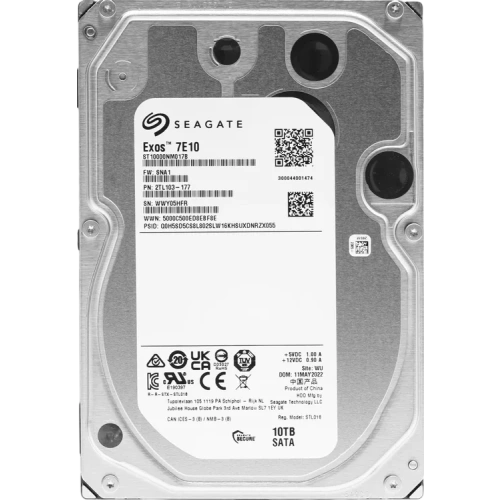 Жесткий диск Seagate 10000 Gb EXOS 7E10 (ST10000NM017B)