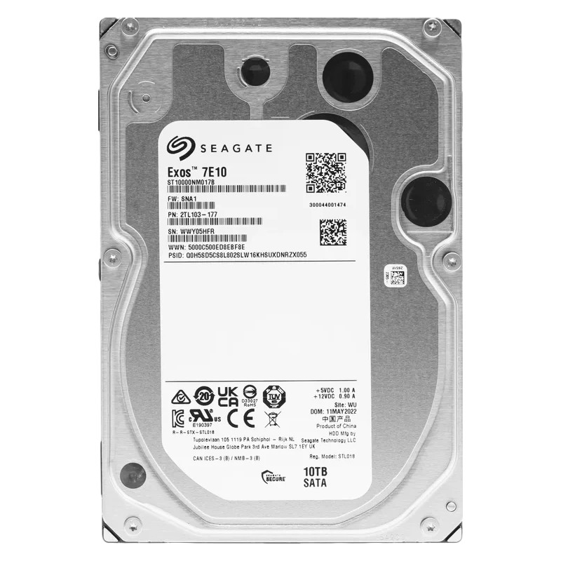 Жесткий диск Seagate 10000 Gb EXOS 7E10 (ST10000NM017B)