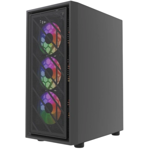 Компьютерный корпус Powercase Mistral EA16 TG FRGB Black (CMAEA16-L4)