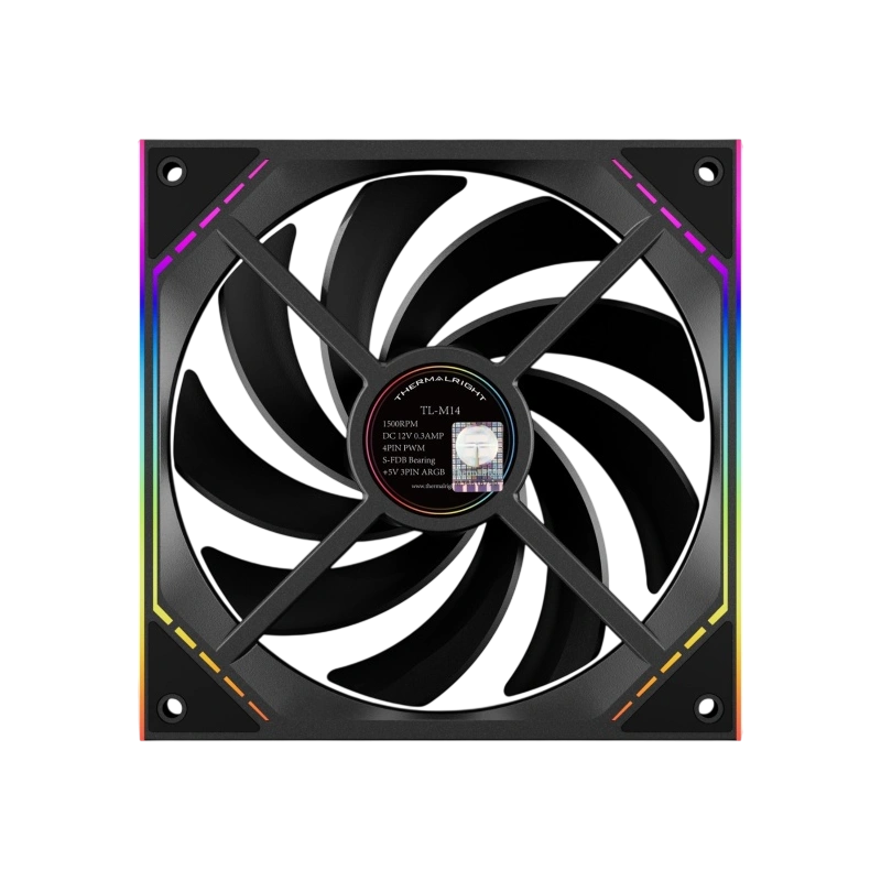 Вентилятор для корпуса Thermalright TL-M14 ARGB Black (TRTLM14)