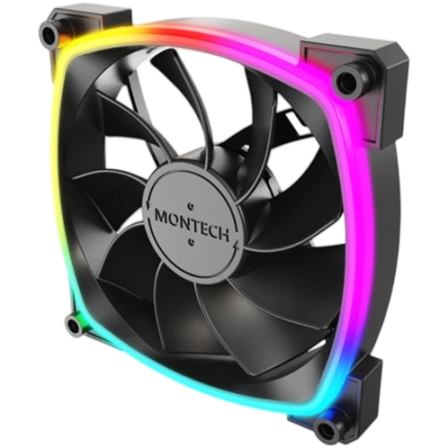 Вентилятор для корпуса Montech RX120 Reverse ARGB Black (RX120B)