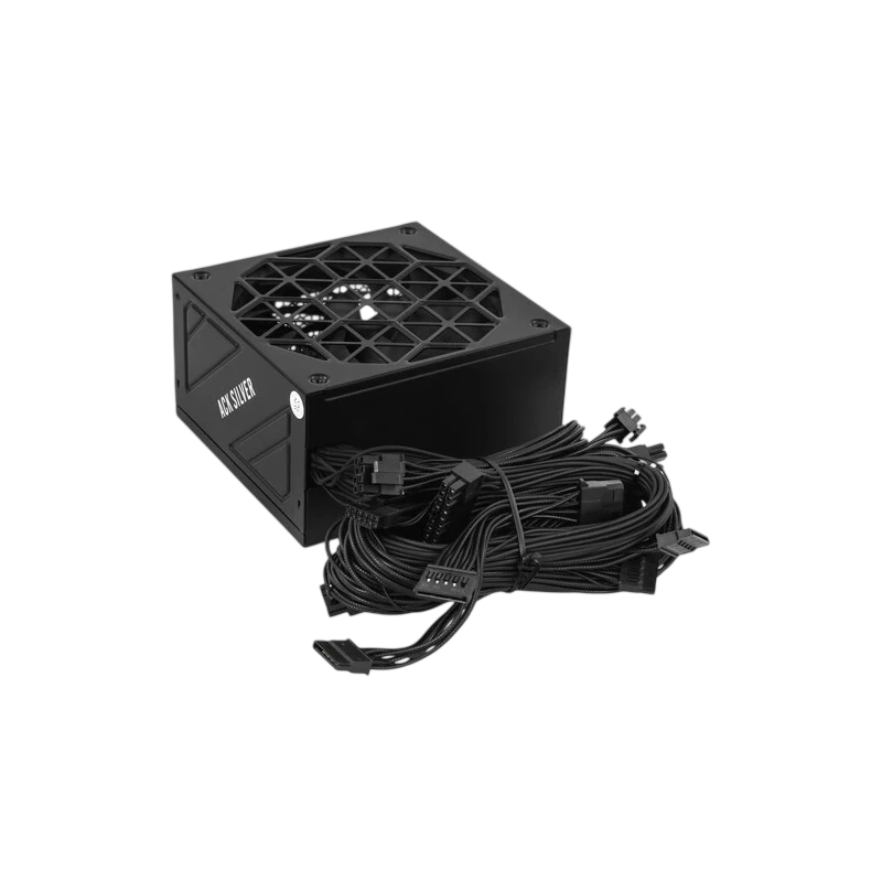 Блок питания 1STPLAYER 850W ACK SILVER Black (HA-850BA7-BK) 16 Pin (PCIe 5.0 Connector Cable Details)