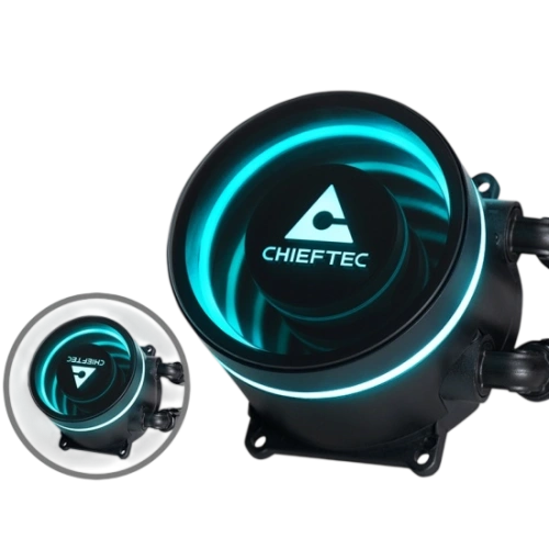Система жидкостного охлаждения для процессора Chieftec ICEBERG 240 ARGB Pump Dark (CLC-240-BLK)