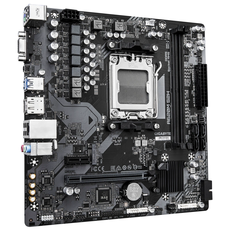 Материнская плата Gigabyte A620M S2H 2.0