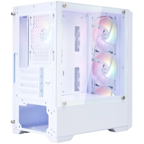 Компьютерный корпус 1STPLAYER BULLET HUNTER H2 White (H2-WH-4F1-W)