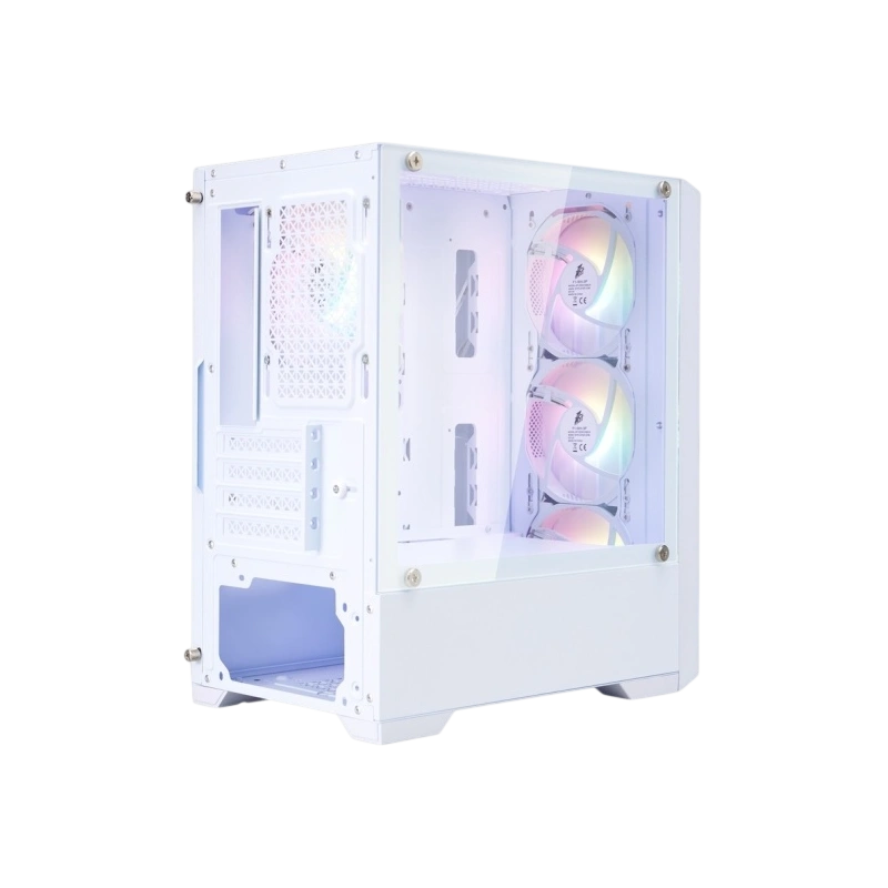 Компьютерный корпус 1STPLAYER BULLET HUNTER H2 White (H2-WH-4F1-W)