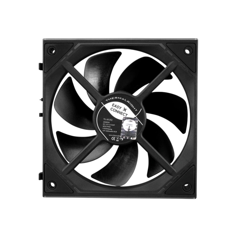 Вентилятор для корпуса Thermalright TL-M12Q ARGB Black (TRTLM12Q)