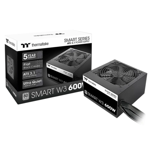 Блок питания Thermaltake 600W SMART W3 600 (PS-SPW-0600NNFAWE-1)