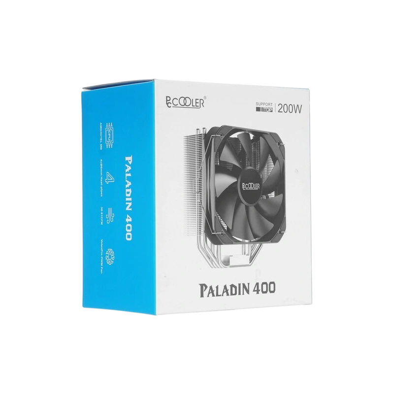 Кулер для процессора PCCooler GI-Paladin 400 ARGB ARGB PWM