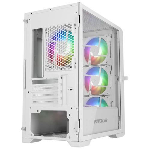 Компьютерный корпус Powercase ByteFlow Micro ARGB TG White (CAMBFW-A4) документация