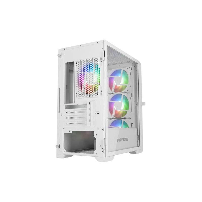 Компьютерный корпус Powercase ByteFlow Micro ARGB TG White (CAMBFW-A4) документация