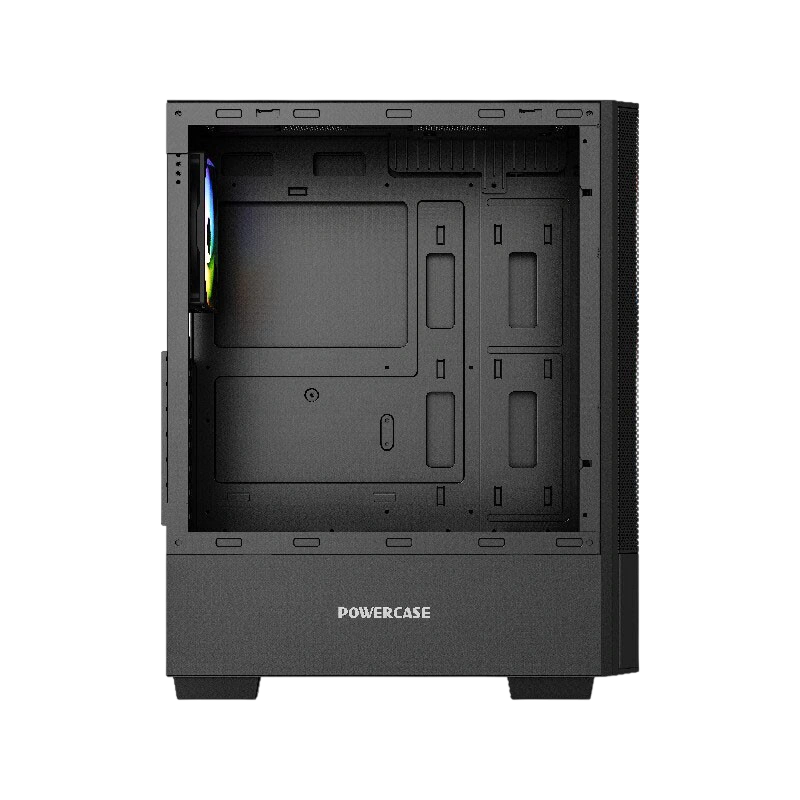Компьютерный корпус Powercase Mistral AY3B ARGB Black (CMAYB-A3)
