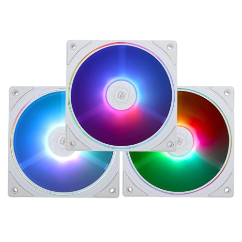 Комплект вентиляторов для корпуса Thermalright TL-S12-W ARGB White (TRTLS12W.3P)
