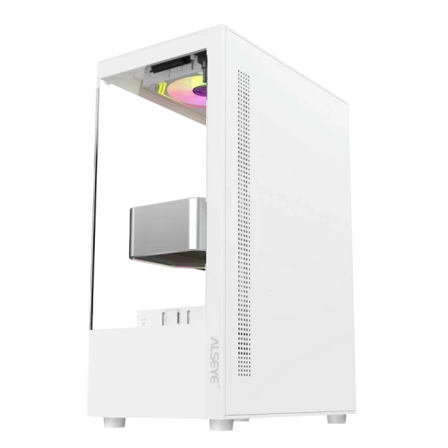 Компьютерный корпус ALSEYE Spider-W (5 fans ARGB) TG White