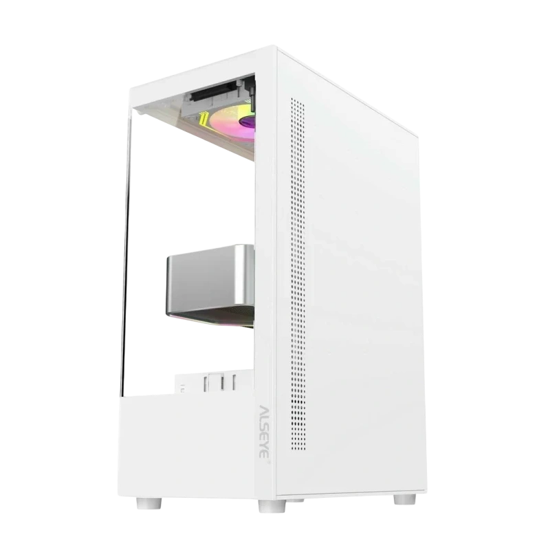 Компьютерный корпус ALSEYE Spider-W (5 fans ARGB) TG White