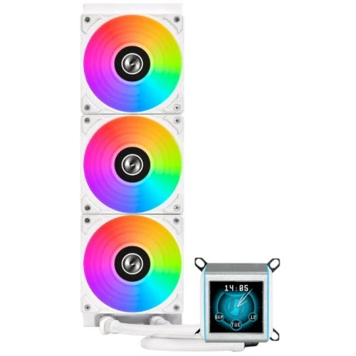 Система жидкостного охлаждения для процессора Lian Li GA II LCD 360 ARGB White (GA2ALCD36W) (G89.GA2ALCD36W.R0)