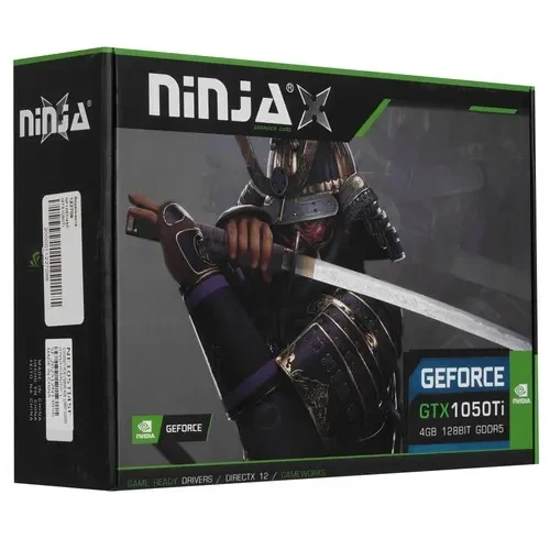 Видеокарта Sinotex Ninja (NF105TI45F) GeForce GTX 1050 Ti 4GB