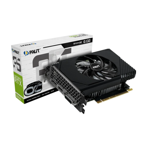 Видеокарта Palit (NE63050S18JE-1072F) GeForce RTX 3050 6GB STORMX OC