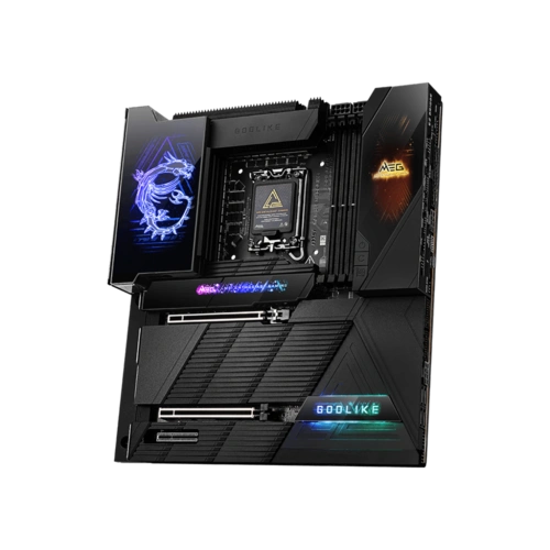 Материнская плата MSI MEG Z890 GODLIKE 4 x кабель SATA, EZ M.2 Clip 2 Remover, антенна WiFi, документация, карта расширения M.2 Xpander-Z, карта расширения THUNDERBOLTM5, комплект наклеек, флешка с ПОещё