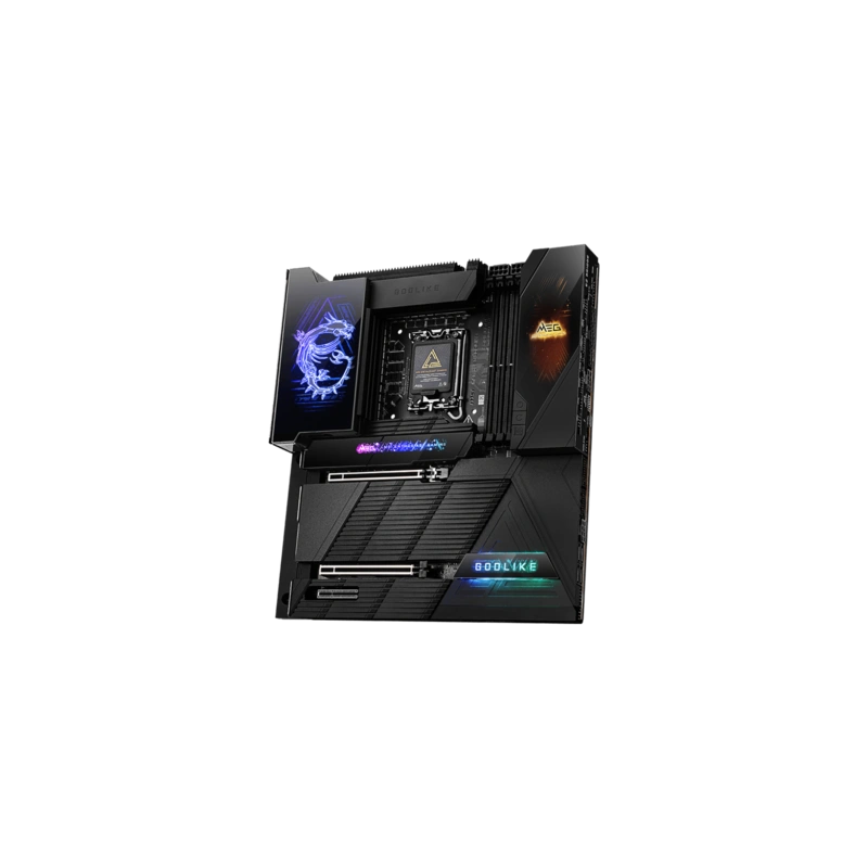 Материнская плата MSI MEG Z890 GODLIKE 4 x кабель SATA, EZ M.2 Clip 2 Remover, антенна WiFi, документация, карта расширения M.2 Xpander-Z, карта расширения THUNDERBOLTM5, комплект наклеек, флешка с ПОещё