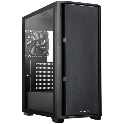 Компьютерный корпус Chieftec PRO MIDI TG Black (AS-02B-TG-OP)