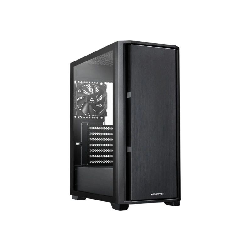Компьютерный корпус Chieftec PRO MIDI TG Black (AS-02B-TG-OP)