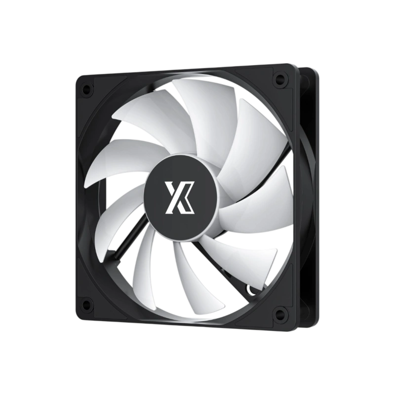 Вентилятор для корпуса XASTRA FC120B FRGB Black (FC120-1BF-SBP-GL)