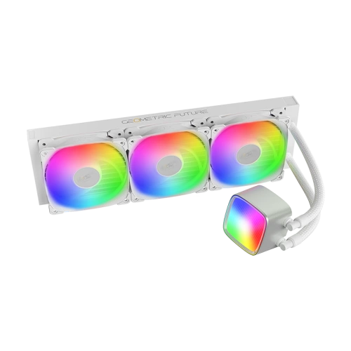Система жидкостного охлаждения для процессора Geometric Future Eskimo Pro 360 ARGB White (1C251W1361000)