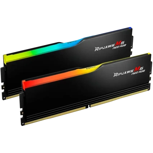 Оперативная память 32 Gb 6000 MHz G.Skill RIPJAWS M5 NEO RGB Black (F5-6000J3636F16GX2-RM5NRK)