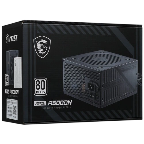 Блок питания MSI 500W MAG A500DN (306-7ZP6A11-809)