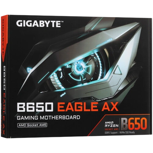 Материнская плата Gigabyte B650 EAGLE AX 2 x кабель SATA, антенна Wi-Fi, документация