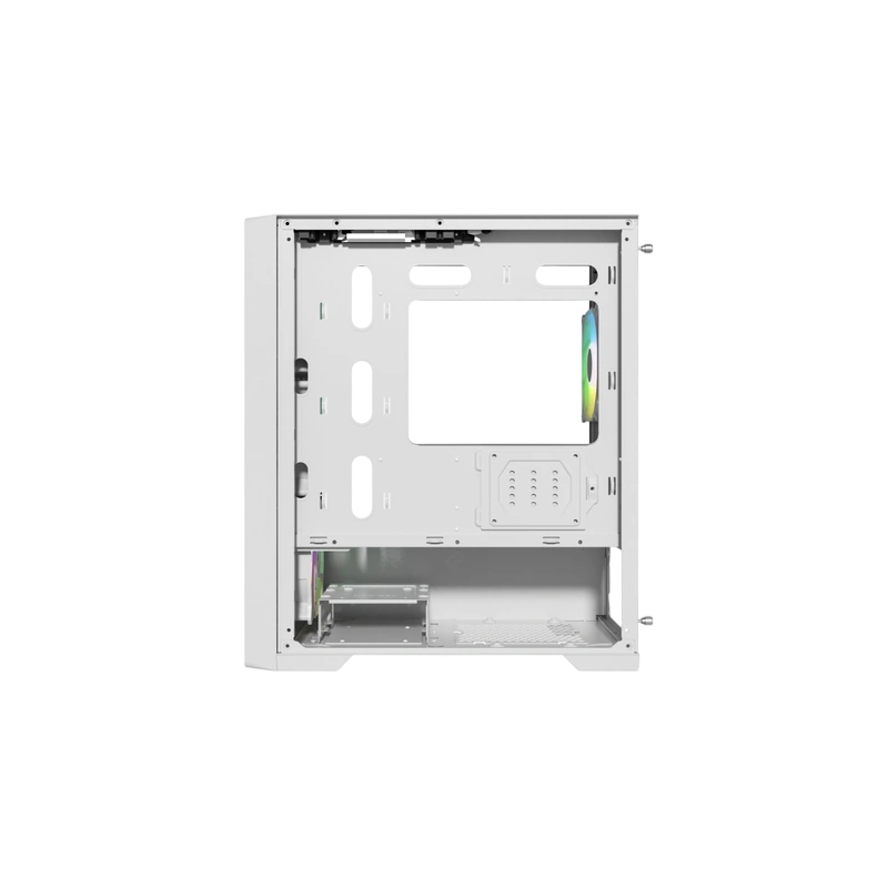 Компьютерный корпус Powercase ALISIO Micro X4W V2 TG ARGB White (CAMCXW-A4)