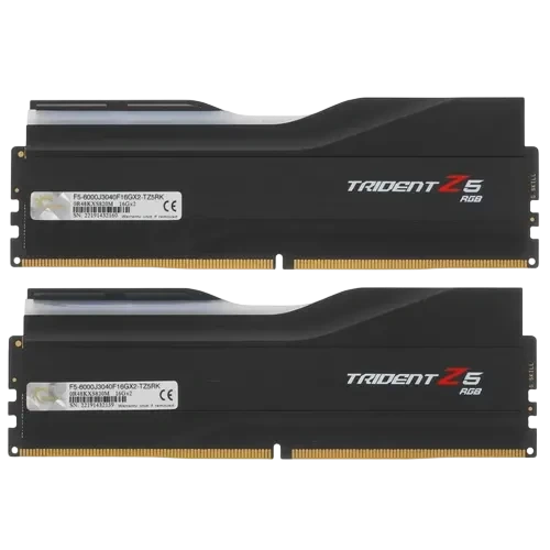 Оперативная память 32 Gb 6000 MHz G.Skill TRIDENT Z5 RGB (F5-6000J3040F16GX2-TZ5RK)
