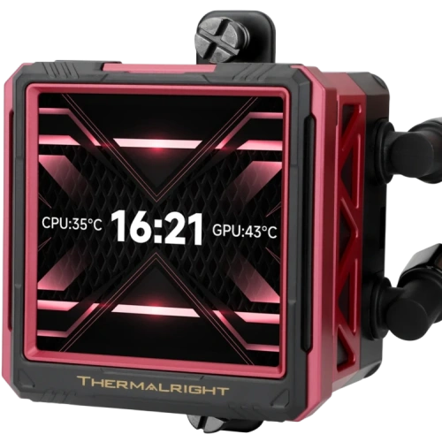Система жидкостного охлаждения для процессора Thermalright Frozen Warframe 360 Ultra ARGB Black (TRFW360UAB)