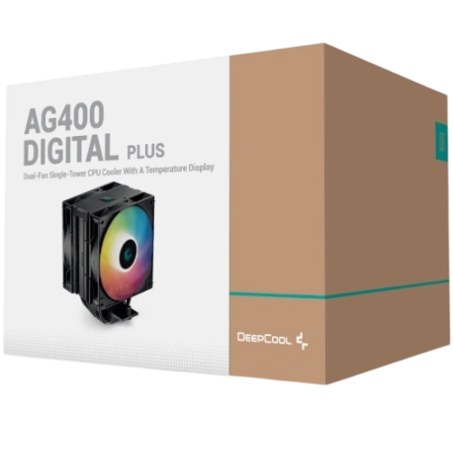 Кулер для процессора Deepcool AG400 DIGITAL PLUS ARGB PWM