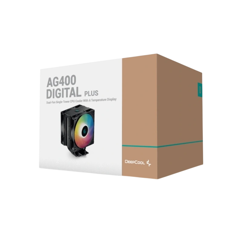 Кулер для процессора Deepcool AG400 DIGITAL PLUS ARGB PWM