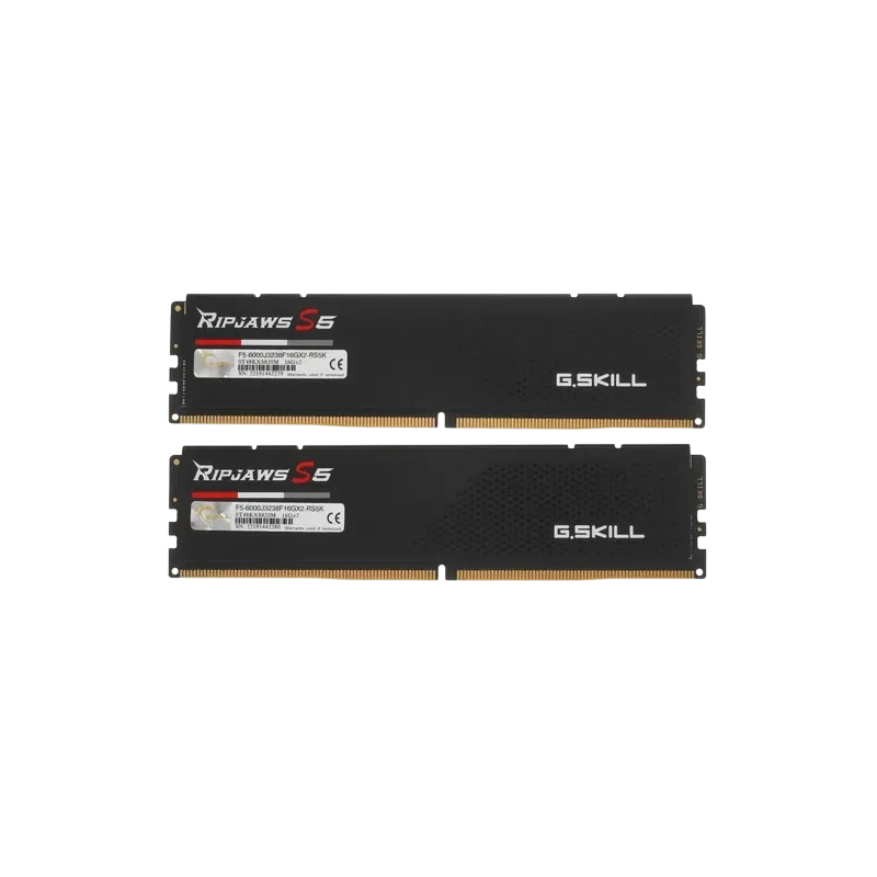 Оперативная память 32 Gb 6000 MHz G.Skill RIPJAWS S5 Black (F5-6000J3238F16GX2-RS5K)