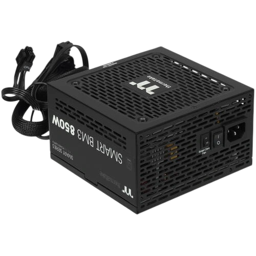 Блок питания Thermaltake 850W Smart BM3 0550 (PS-SPD-0850MNFABE-3) 16 Pin (PCIe 5.0 Connector Cable Details) документация, кабельные стяжки, комплект крепежа