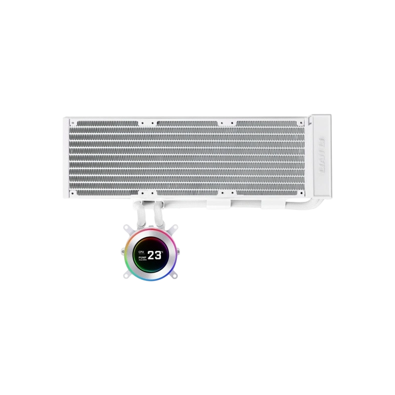 Система жидкостного охлаждения для процессора Lian Li HydroShift II LCD-C 360N White (GHS2LCD36W) (G89.GHS2LCD36W.R0)